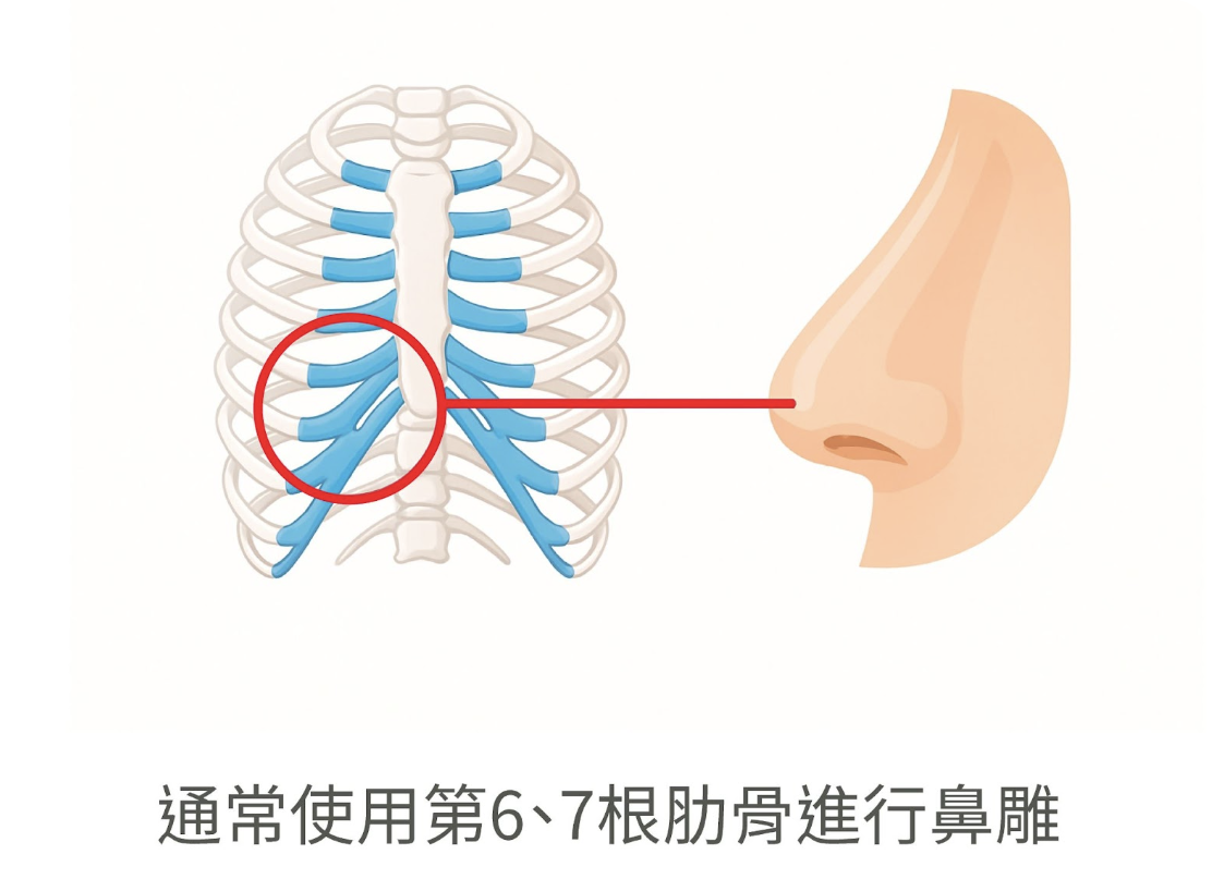 自體隆鼻手術流程