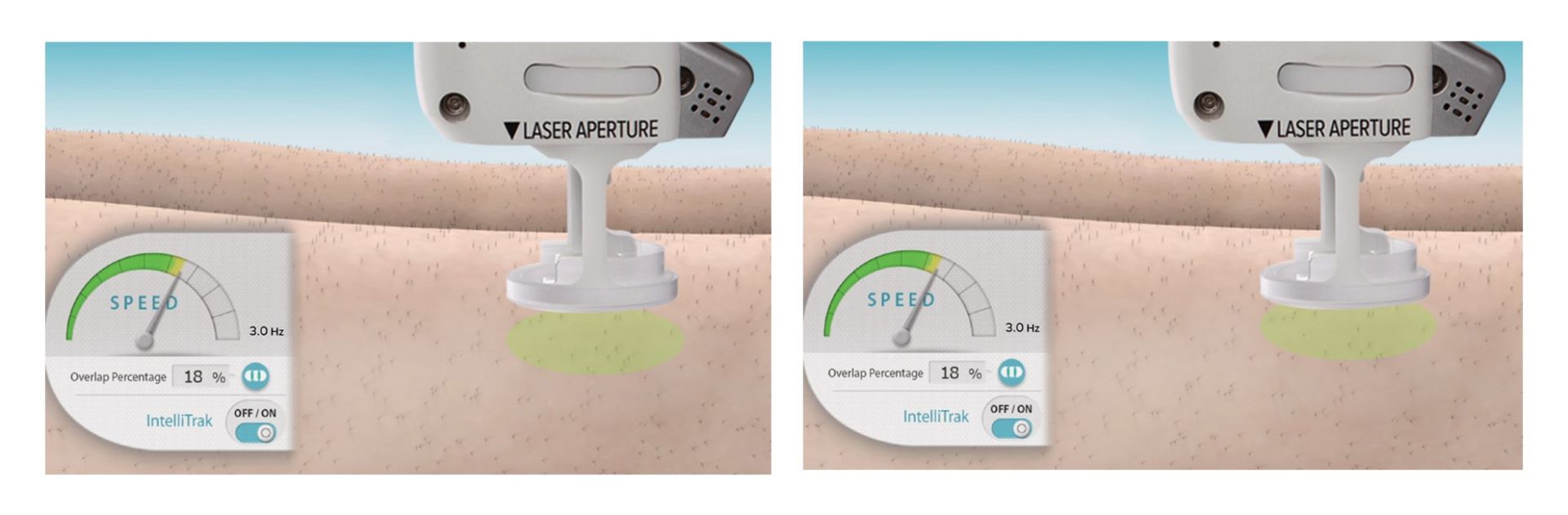 即時溫感監控示意